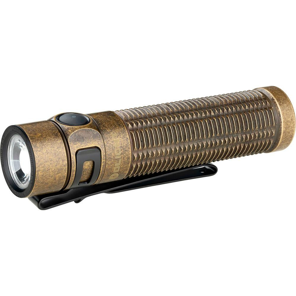 Olight Baton 3 Pro Max Brass Stonewashed Limited Edition - зображення 1