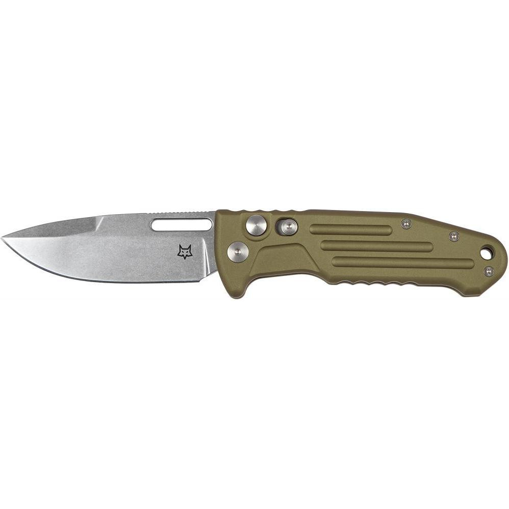 Fox Smarty Black Spear Point Blade aluminium od green (FX-503SP OD) (56139) - зображення 1