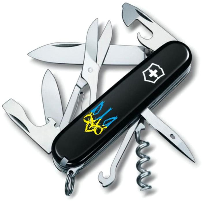 Victorinox Climber Ukraine Тризуб (1.3703.3_T0636u) - зображення 1