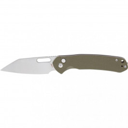   CJRB Pyrite Wharncliffe AR-RPM9 Steel G10 Green (J1925A-GN)