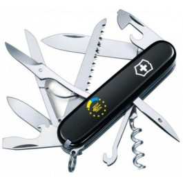   Victorinox Huntsman Ukraine Black "Україна ЄС" 1.3713.3_T1130u