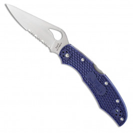   Spyderco Byrd Cara Cara 2 Serrator Blue (BY03PSBL2)