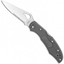   Spyderco Byrd Cara Cara 2 Serrator Grey (BY03PSGY2)