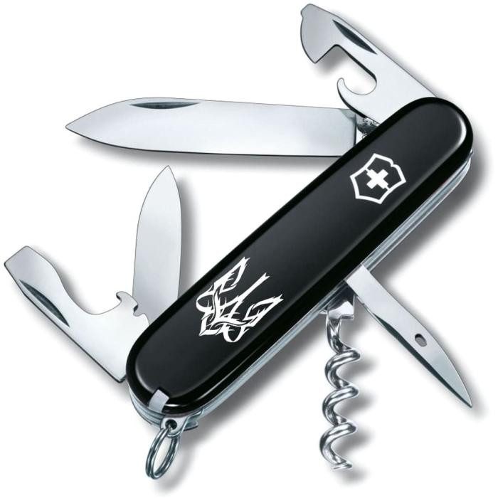 Victorinox SPARTAN UKRAINE Трезубец готический белый 1.3603.3_T0630u (Vx13603.3_T0630u) - зображення 1