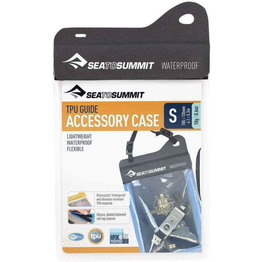 Sea to Summit TPU Accessory Case Small 13,5x10,5 cm, black (AACTPUSBK) - зображення 1