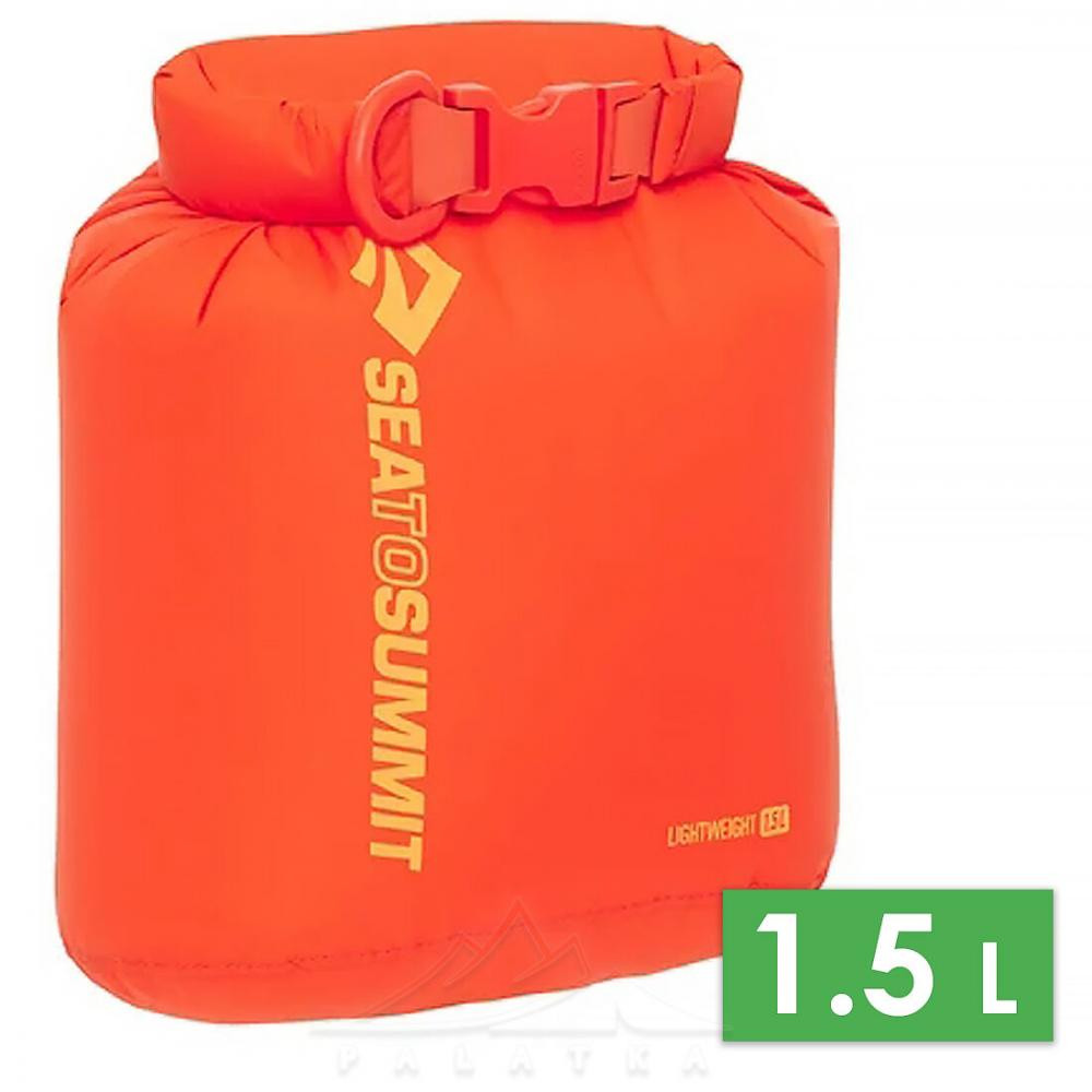 Sea to Summit Lightweight Dry Bag 1.5L / Spicy Orange (ASG012011-010803) - зображення 1