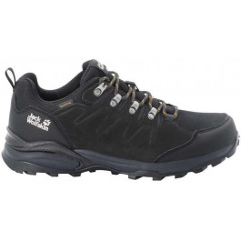   Jack Wolfskin Напівчеревики refugio texapore low m (4049851_6357) 7.5 Темно-сірий, Жовтий