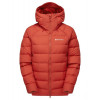 Montane Жіноча пухова куртка  Female Resolve XT Hoodie Saffron Red (FREXHSAFB16) S - зображення 1