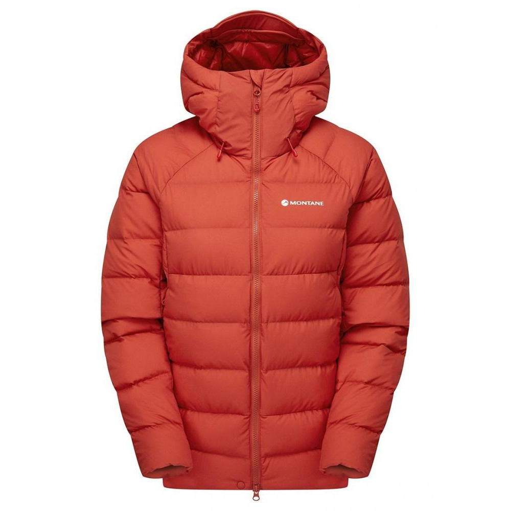 Montane Жіноча пухова куртка  Female Resolve XT Hoodie Saffron Red (FREXHSAFB16) S - зображення 1