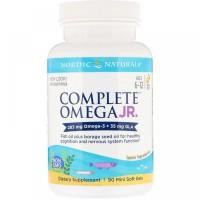   Nordic Naturals Рыбий жир Nordic Naturals Complete Omega Junior лимон 283 мг 180 капсул (NOR02775)