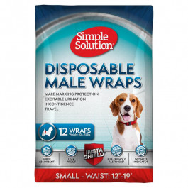   Simple Solution Washable Male Wrap - гигиенический поясок Симпл Солюшн для кобелей S (ss11537)