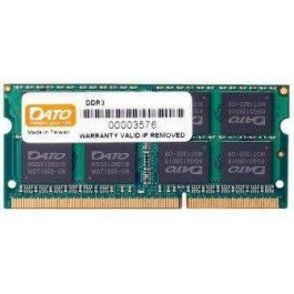   DATO 4 GB SO-DIMM DDR3 1600 MHz (DT4G3DSDLD16)