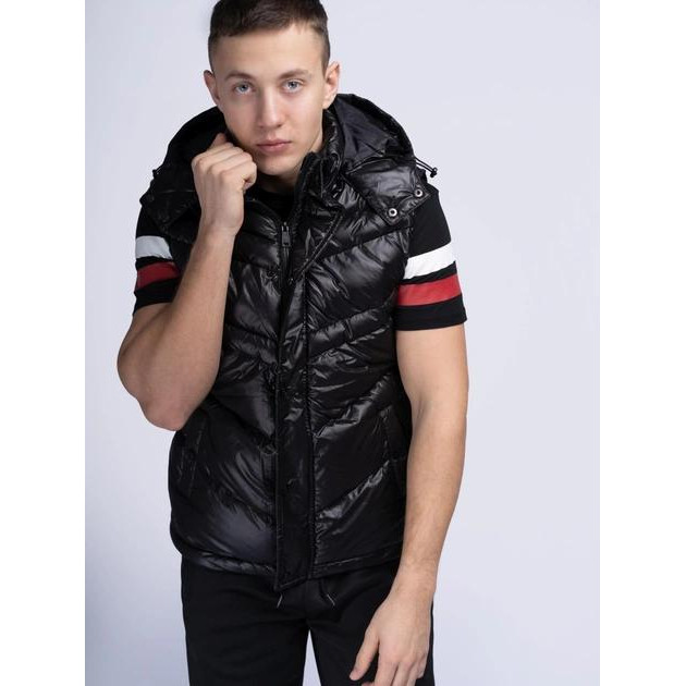 Lonsdale Теплий жилет чоловічий  Allerston 117157-1000 2XL Чорний (4251522380316) - зображення 1