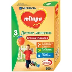 Milupa Молочко 3 600 г - зображення 1