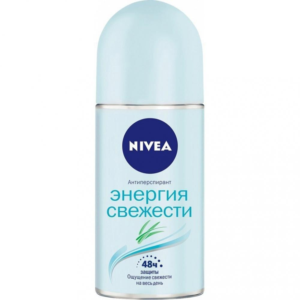 Nivea Дезодорант кульковий  «Енергія свіжості» антиперспірант, 50 мл (4006000007977) - зображення 1