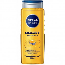 Nivea Гель для душу  Men Active Energy 3в1, 500 мл (9005800341644)