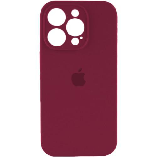 Borofone Silicone Full Case AA Camera Protect for Apple iPhone 13 Pro Plum (FullAAi13P-47) - зображення 1