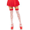 Leg Avenue Magic Mushroom Thigh Highs, білі (714718570181) - зображення 1