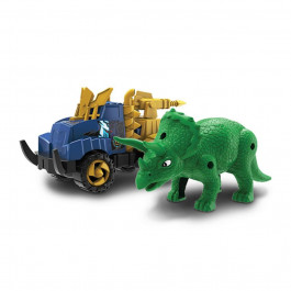   Toy State машинка и динозавр Triceratops green (20074)