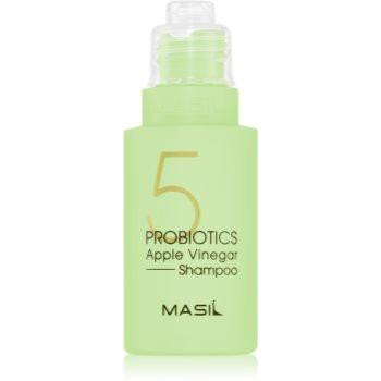 MASIL 5 Probiotics Apple Vinegar шампунь для глибокого очищення для волосся та шкіри голови 50 мл - зображення 1