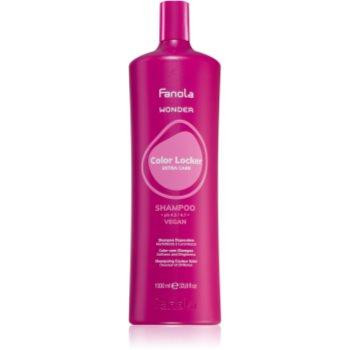 Fanola Wonder Color Locker Extra Care Shampoo зміцнюючий шампунь для фарбованого волосся 1000 мл - зображення 1