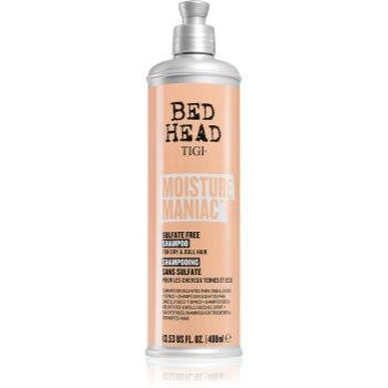 Tigi Bed Head Moisture Maniac очищуючий та поживний шампунь для сухого волосся 400 мл - зображення 1