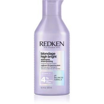 Redken Blondage High Bright шампунь для блиску волосся для освітленого волосся 300 мл - зображення 1