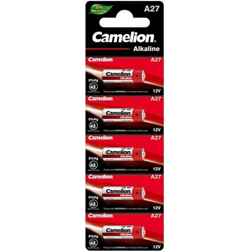 Camelion A27 / LR27 Alkaline * 5 (A27-BP5) - зображення 1