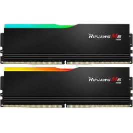   G.Skill 64 GB (2x32GB) DDR5 5200 MHz Ripjaws M5 RGB Black (F5-5200J4040A32GX2-RM5RK)