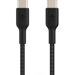   Belkin Boost Up Charge Braided USB-C Black 1m (CAB004BT1MBK)