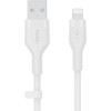 Belkin USB-A to Lightning 2m White (CAA008BT2MWH) - зображення 1