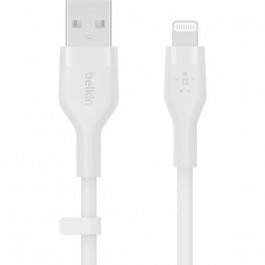   Belkin USB-A to Lightning 2m White (CAA008BT2MWH)