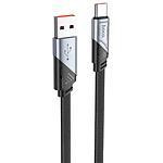 Hoco U119 USB-A to Type-C 1.2m Black (6942007605007) - зображення 1