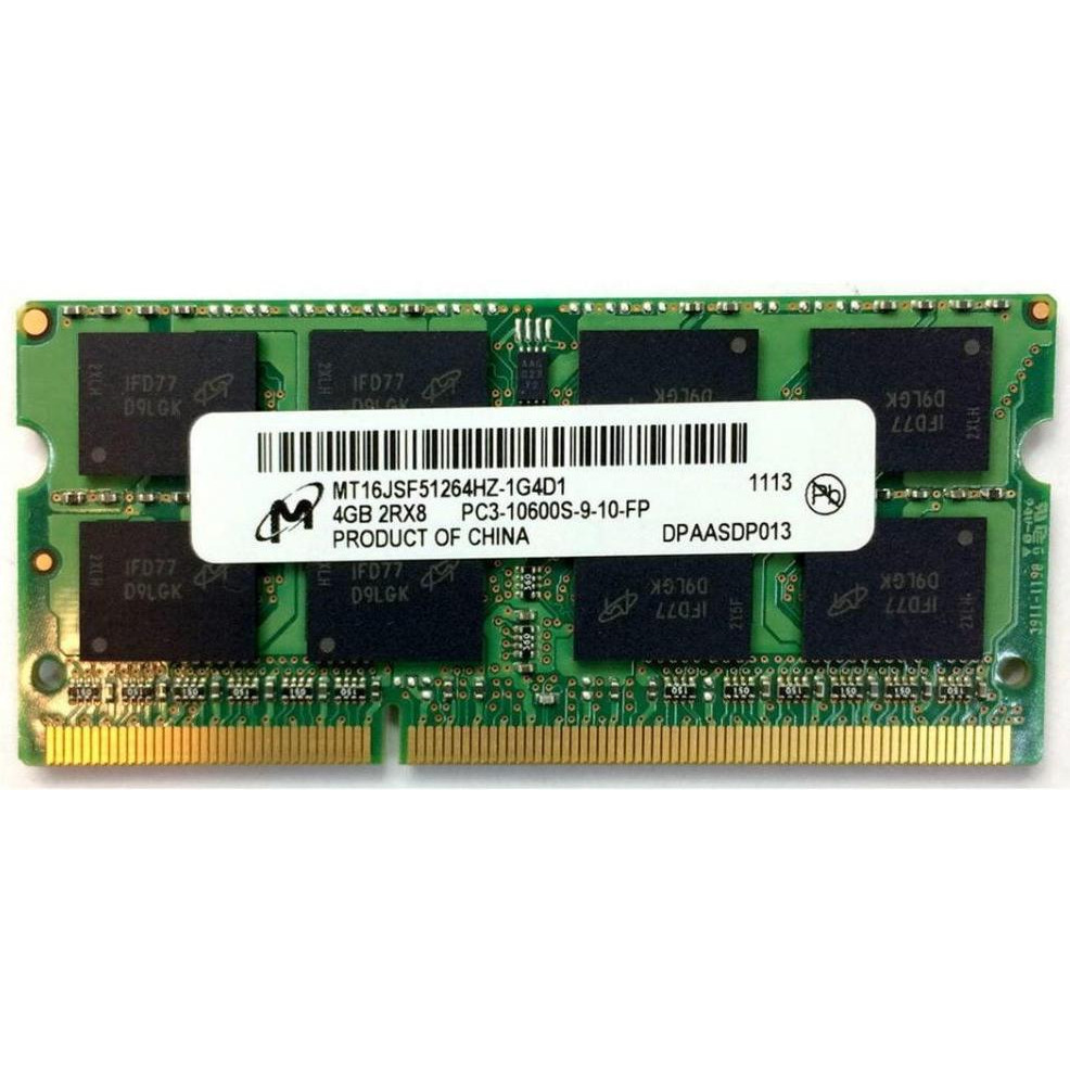 Micron 4 GB SO-DIMM DDR3 1333 MHz (MT16JSF51264HZ-1G4D1) - зображення 1