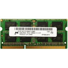   Micron 4 GB DDR3L SO-DIMM 1600 MHz (MT16KTF51264HZ-1G6M1)