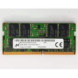   Micron 16 GB SO-DIMM DDR4 2133 MHz (MTA16ATF2G64HZ-2G1B1)