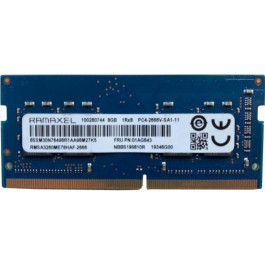   Ramaxel 8 GB SO-DIMM DDR4 2666 MHz (RMSA3260ME78HAF-2666)