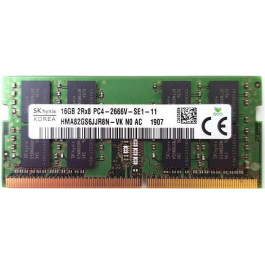   SK hynix 16 GB SO-DIMM DDR4 2666 MHz (HMA82GS6JJR8N-VK)