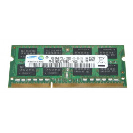   Samsung 4 GB SO-DIMM DDR3 1600 MHz (M471B5273EB0-YK0)