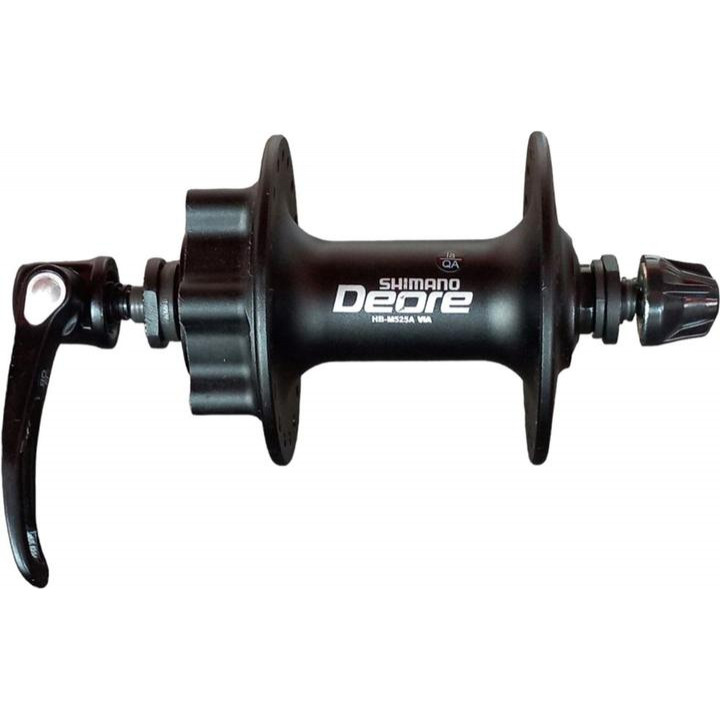 Shimano Втулка Shimano передня Deore, 14Gx36H 100x108 мм, QR Чорна, НВ-M525A (04078) - зображення 1