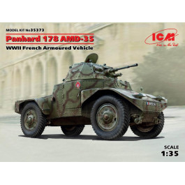   ICM Французский бронеавтомобиль ІІ МВ Panhard 178 AMD-35 (ICM35373)