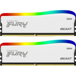   Kingston FURY 16 GB (2x8GB) DDR4 3600 MHz Beast RGB Limited Edition (KF436C17BWAK2/16)