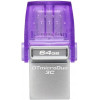 Kingston 64 GB DataTraveler microDuo 3C (DTDUO3CG3/64GB) - зображення 2