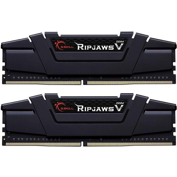 G.Skill 32 GB (2x16GB) DDR4 3600 MHz Ripjaws V Classic Black (F4-3600C18D-32GVK) - зображення 1