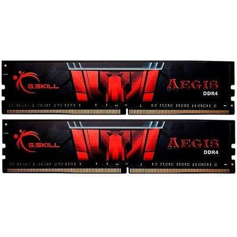 G.Skill 32 GB (2x16GB) DDR4 2666 MHz Aegis (F4-2666C19D-32GIS) - зображення 1