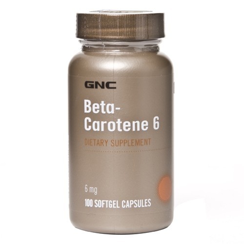 GNC Beta Carotene 6 100 caps - зображення 1