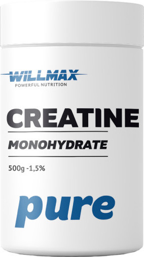 Willmax Creatine Monohydrate 500 g /100 servings/ Pure (wx1000) - зображення 1