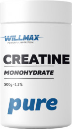   Willmax Creatine Monohydrate 500 g /100 servings/ Pure (wx1000)