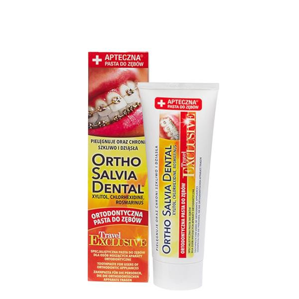 Ortho Salvia Dental Зубна паста  Exclusive ортодонтична з фтором (75 мл.) - зображення 1