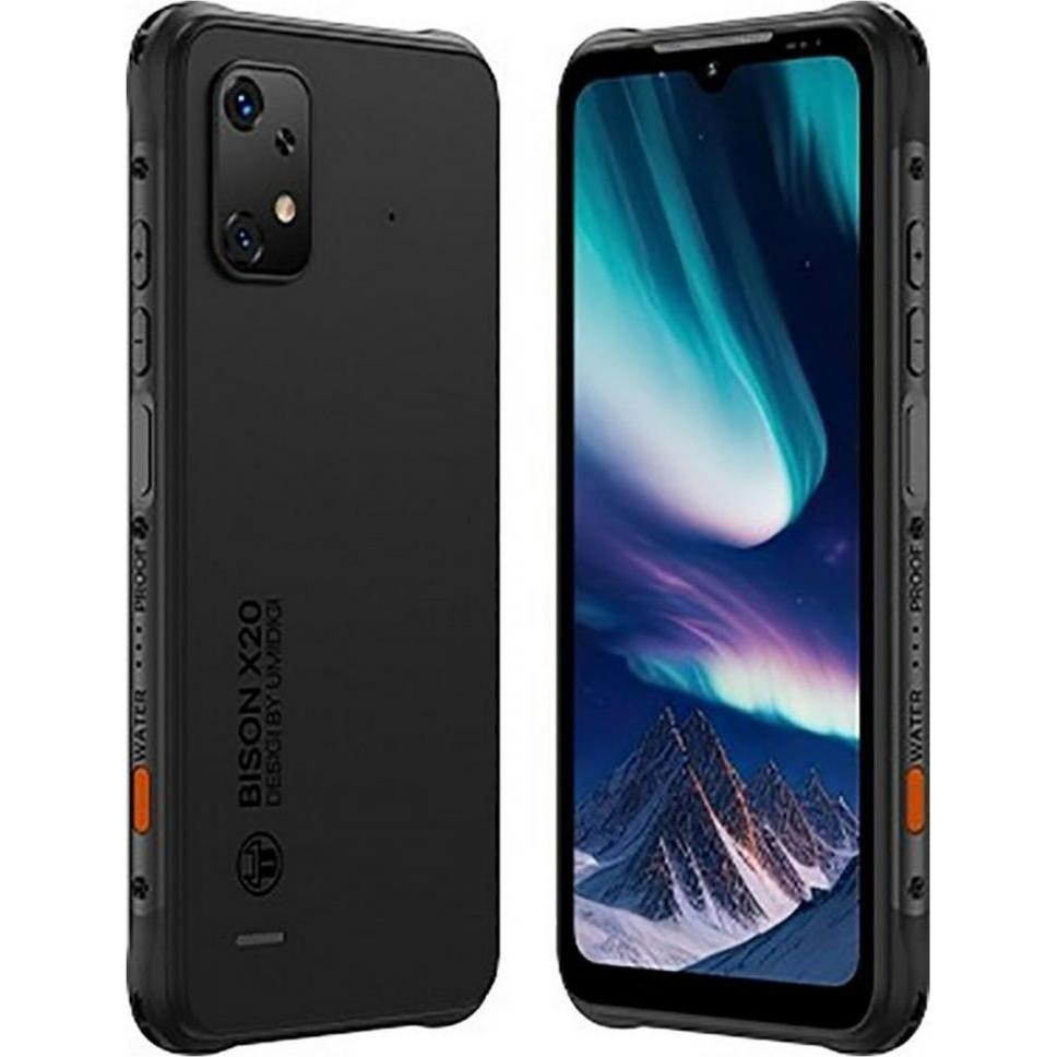 UMIDIGI Bison X20 6/128GB Graphite Black (6973553523750) - зображення 1